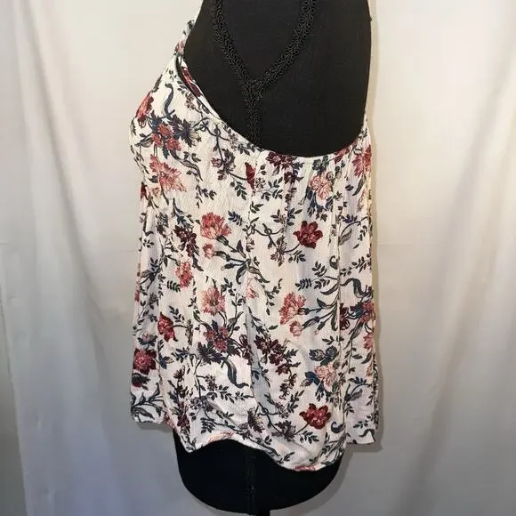 American Eagle Outfitters Floral Cami Tank Top Small – Spaghetti Strap Boho - Picture 3 of 10